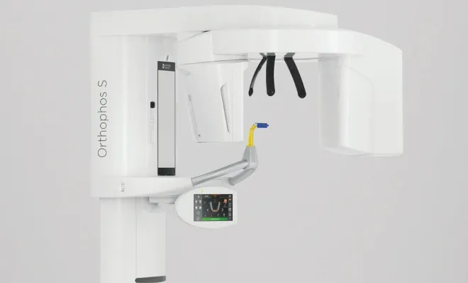 L'Orthophos S de Dentsply Sirona avec son champs de 11X10cms.